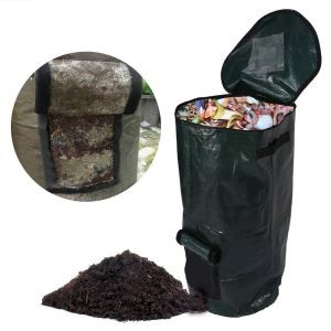 Bolsa de basura de jardín plegable / bolsa de compost